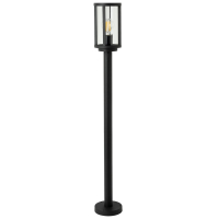 Уличный столб с лампочкой Arte lamp A1036PA-1BK+Lamps