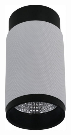 Накладной светильник iLedex Technical Delta 1954-10W-3000K-36 BK+WH