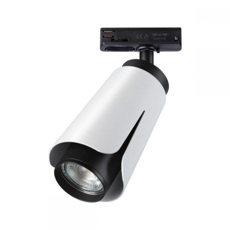 Однофазный светильник для шинопровода с лампочкой Novotech 370837+Lamps