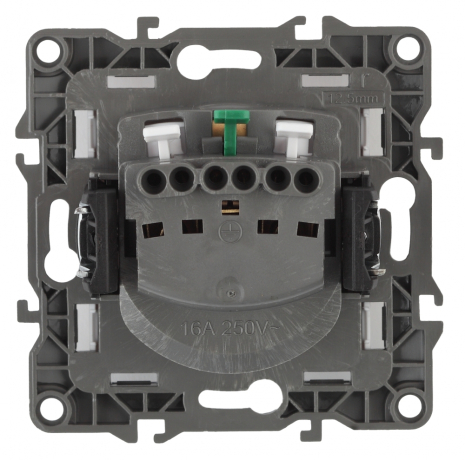 Розетка ЭРА 12 2P E Schuko 16A 250V 12-2101-13 Б0019320