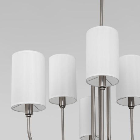 Подвесная люстра с тканевыми абажурами Eurosvet Abbey 60164/6 (a065747)