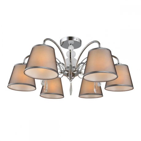 Люстра с поддержкой Алисы потолочная Omnilux OML-66707-06-A