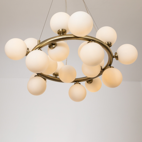 Люстра с лампочками. Комплект от Lustrof. №444905-615957