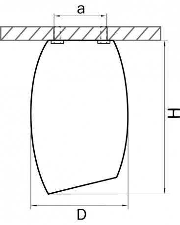 Накладной светильник Lightstar Ballo 214467