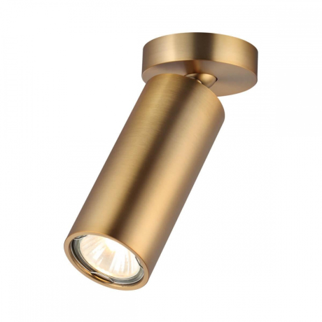 Точечный светильник со светодиодной лампочкой GU10, комплект от Lustrof. №258509-694182