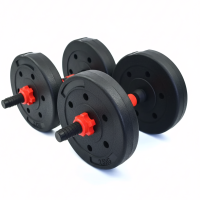 Нарушена упаковка! <847769> Гантель Р 2,0 кг 2 шт /черно-красный/ 1 001-0002-002