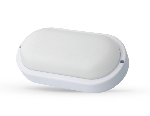 Ultraflash LBF-0418 C01 (Св-к LED влагозащищённый, 18 Вт, IP65, 220В, 4000К, овал) (15347)