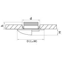 Встраиваемый светильник Lightstar Lumina 212166