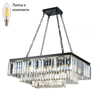Люстра подвесная с лампочками DIVINARE 3001/01 SP-15+Lamps
