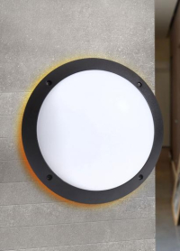 1R3.000.000.AYE27OR1 Уличный настенный светильник Fumagalli Lucia Backlit