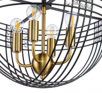 Светильник на штанге Indigo Fresco 10001/4C Black