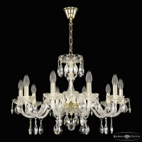 Люстра 117/10/240 G Bohemia Ivele Crystal