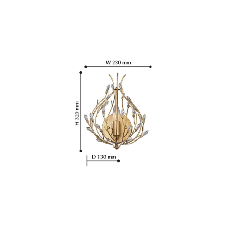 Накладной светильник Favourite Batun 2020-1W