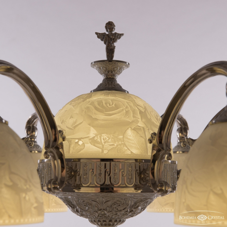 Торшер Bohemia Ivele Crystal 72009TP/6/175 NW P1 D Rose FA10S