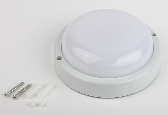 Cветильник светодиодный IP65 15Вт 1425Лм 4000К СВЧ датчик движения SPB-201-1-40К-015 Эра (40/480) Б0047632