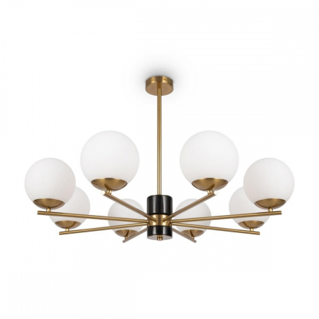 Люстра на штанге Freya Marble FR5230PL-08BS