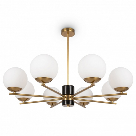 Люстра на штанге Freya Marble FR5230PL-08BS