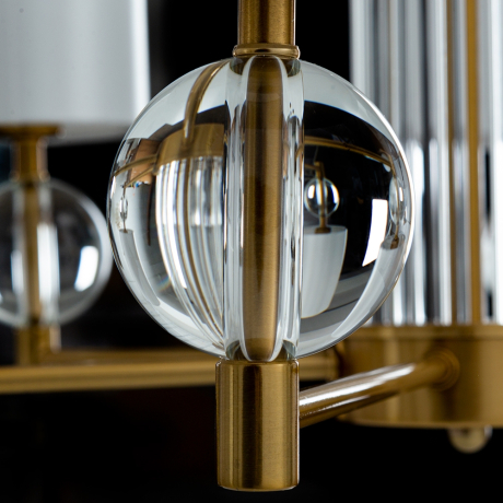 Люстра подвесная с лампочками Arte lamp A4027LM-6PB+Lamps