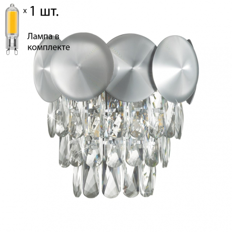 Бра с лампочкой Catris Odeon Light Catris 4972/2W+Lamps G9
