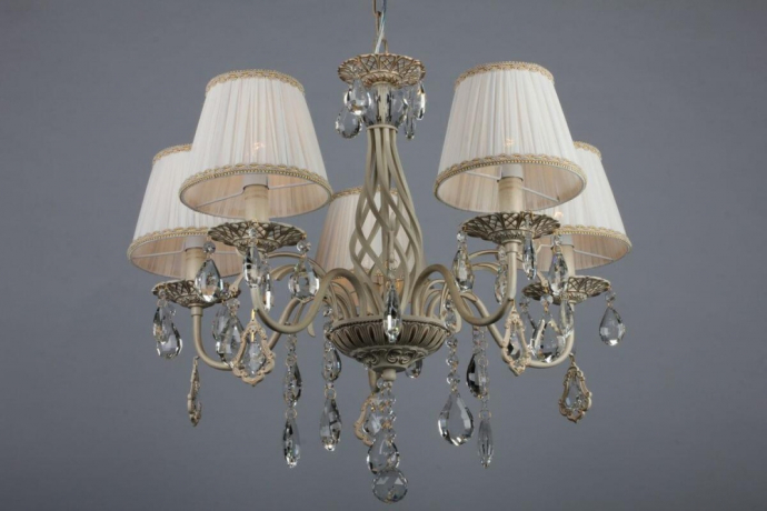 Люстра подвесная со светодиодными лампочками E14, комплект от Lustrof. №25029-657004