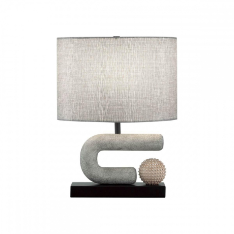 Настольная лампа Odeon Bagel с лампочкой 5410/1TA+Lamps E27 Свеча