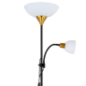 Торшер с подсветкой Arte Lamp Duetto A9569PN-2BK