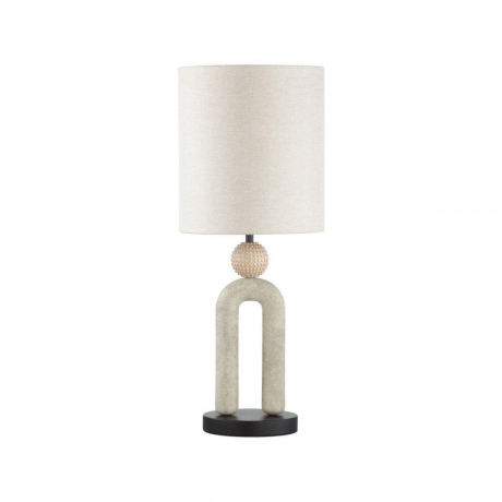 Настольная лампа Odeon Bagel с лампочкой 5410/1T+Lamps E27 Свеча