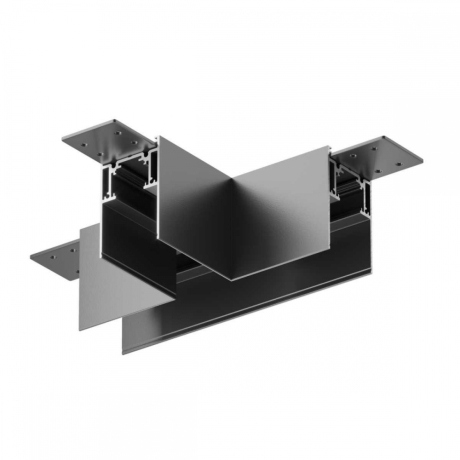 Соединитель T-образный для треков накладных Maytoni Technical Accessories for tracks Gravity TRA010CT-41B