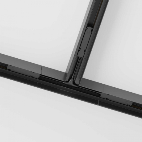 Соединитель T-образный для треков накладных Maytoni Technical Accessories for tracks Gravity TRA010CT-41B