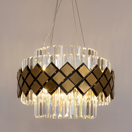 Люстра подвесная Arte lamp AMELIA с Марусей A1039SP-10BK-M