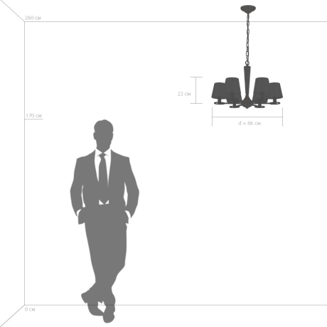 Подвесная люстра Lightstar Perla 707061