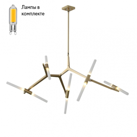 Люстра подвесная с Led лампочками в комплекте ST Luce SL947.202.10+Lamps