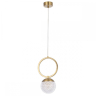 Подвесной светильник Crystal Lux Carolina SP1 V1 BRASS