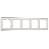 Рамка на 5 постов (перламутровый) Werkel W0052113
