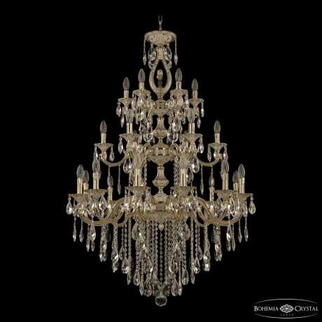 Люстра подвесная Bohemia Ivele Crystal 72401/12+6+6/300/3d B GW FL3M