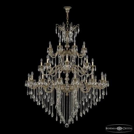Подвесная люстра Bohemia Ivele Crystal Florence 71104/16+8+8/550/3D B GB Y1
