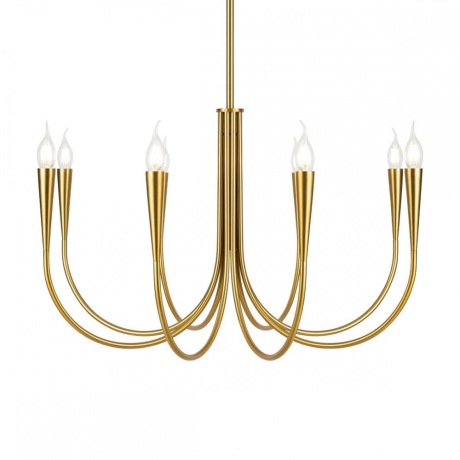 Люстра на штанге Freya Branches FR5253PL-08BS