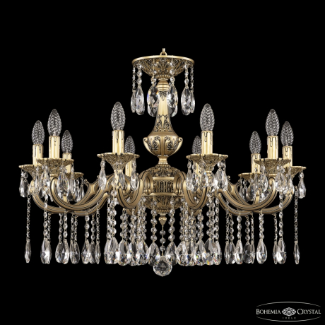 Подвесная люстра Bohemia Ivele Crystal AL7801 AL78101/10/250 A AGB