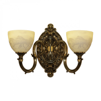 Бра Bohemia Ivele Crystal 7203B12/2/210 GB P1 U Horse