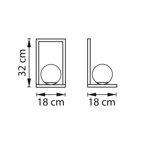 Настольная лампа декоративная Lightstar Globo 803910