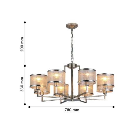 2487-8P Подвесная люстра F-Promo Bonbon