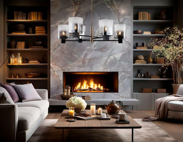 Люстра на штанге Ambrella Light HIGH LIGHT LH57041