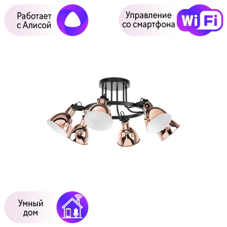 Потолочная люстра Acrobata Lightstar с поддержкой Алисы, 761063