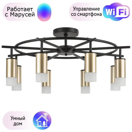 LR7184081 Потолочная люстра Rullo Lightstar с поддержкой Маруся (комплект из 571718+214440-8+202431-8)
