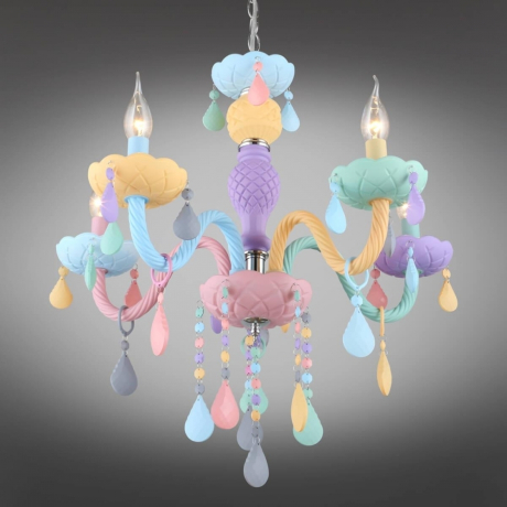 Люстра подвесная с лампочками Omnilux OML-65803-05+Lamps