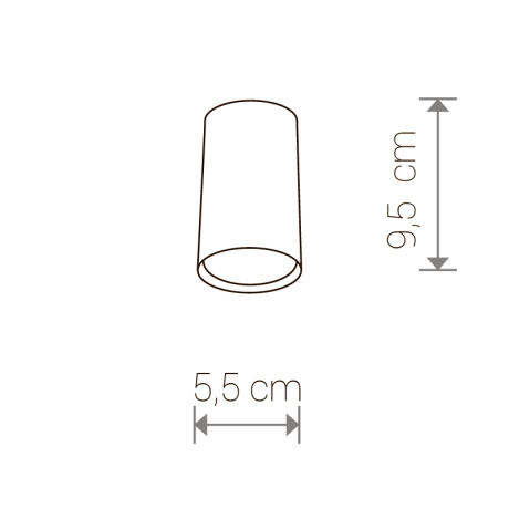 Потолочный накладной точечный cветильник Nowodvorski Eye 8911