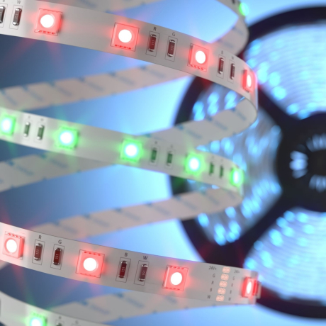 5м. Светодиодная лента RGB цвета 5050, 7,2W, 12V, 30LED/m IP20 Elektrostandard (a027833)