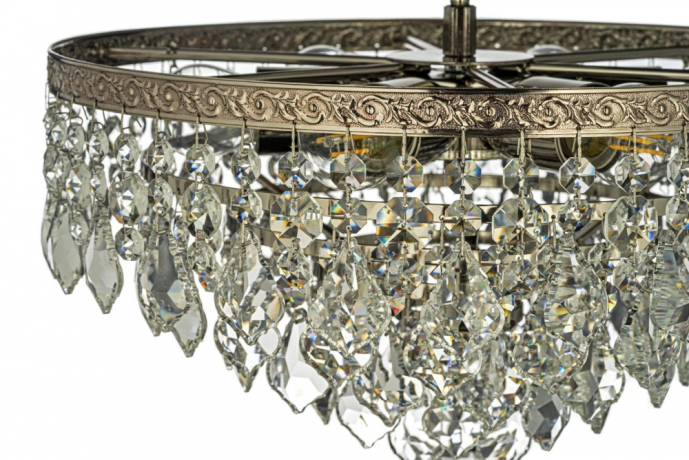 Люстра потолочная с Led лампочками в комплекте Arti Lampadari Castellana E 1.3.38.602 N+Lamps