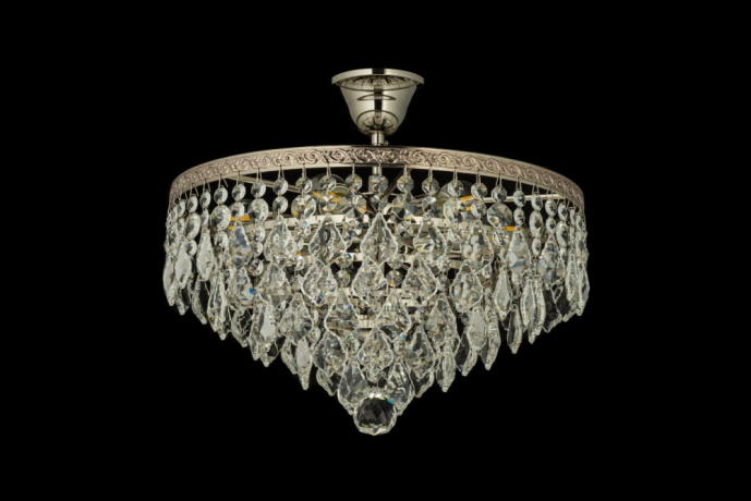 Люстра потолочная с Led лампочками в комплекте Arti Lampadari Castellana E 1.3.38.602 N+Lamps