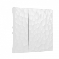 Клавиши для выключателя трехклавишного Werkel Hammer белый W1239001